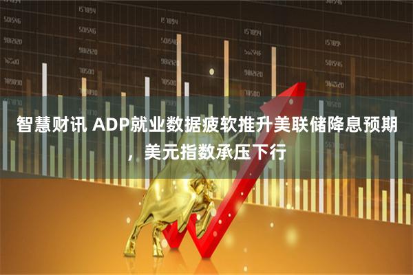 智慧财讯 ADP就业数据疲软推升美联储降息预期，美元指数承压下行
