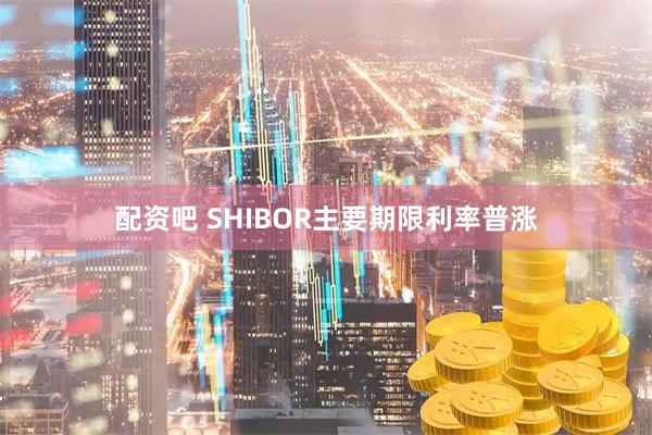 配资吧 SHIBOR主要期限利率普涨
